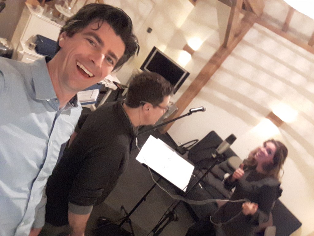 Repeteren in onze oefenruimte 12 januari 2018